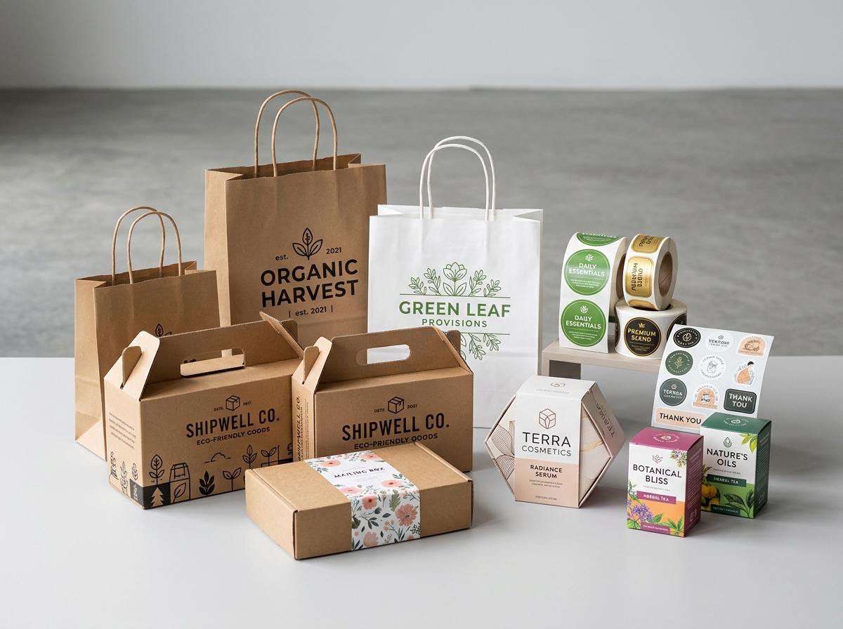 Stickers, Labels & Custom Packaging